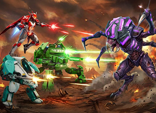 Mech vs Aliens